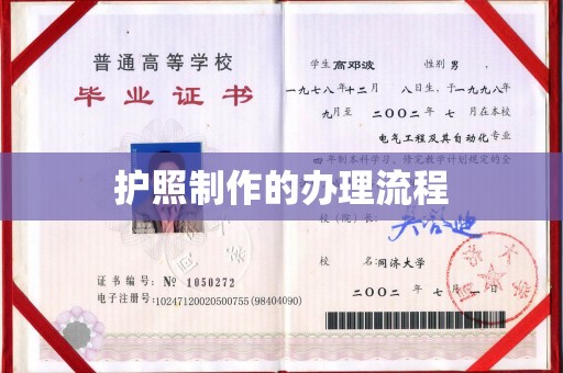 白玉护照制作的办理流程