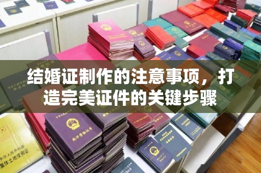 白玉结婚证制作的注意事项，打造完美证件的关键步骤