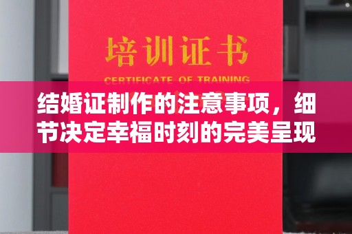白玉结婚证制作的注意事项，细节决定幸福时刻的完美呈现