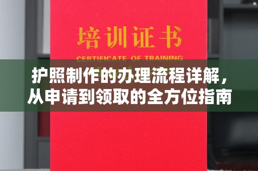 白玉护照制作的办理流程详解，从申请到领取的全方位指南