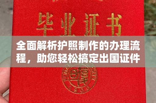 白玉全面解析护照制作的办理流程，助您轻松搞定出国证件
